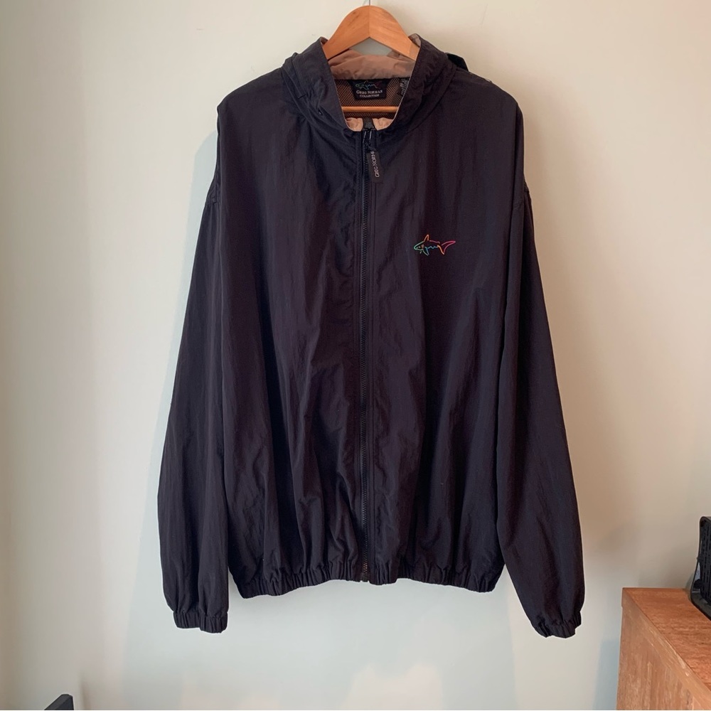 🏷️Greg Norman Collection Golf Zip Up Hooded Jacket Windbreaker XXL Men’s
